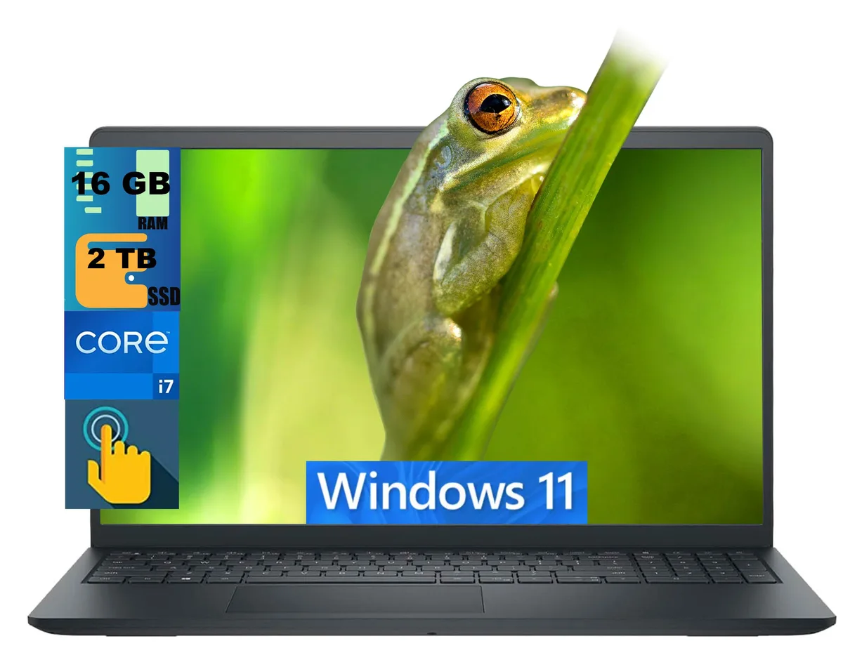 DELL DELL 15 Business Laptop i7-1355U 16GB 2TB 15.6" Touch — photo du produit