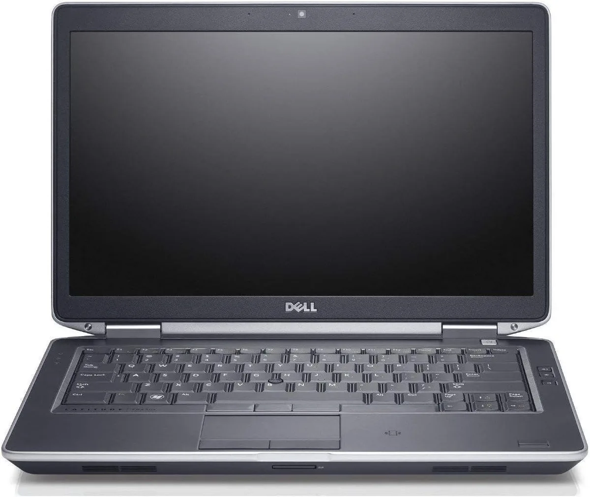 Silver rugged laptop with 14 inch non-touch display and webcam