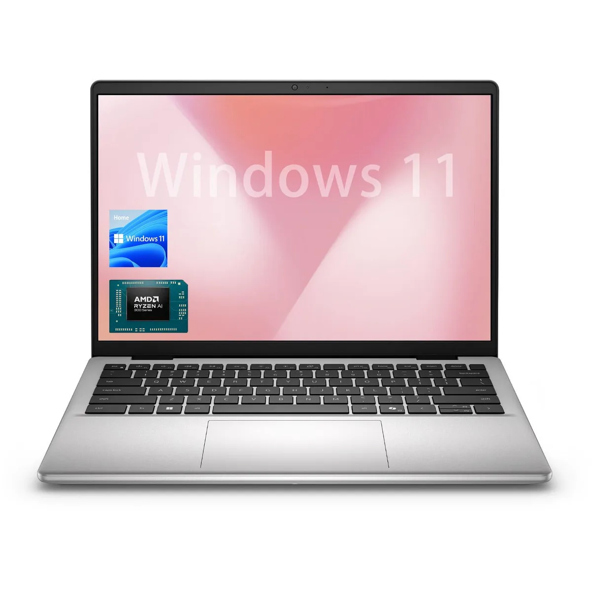 DELL DELL 14 Copilot+ laptop AMD Ryzen AI 5 330 16GB DDR5 2TB SSD Silver — product photo