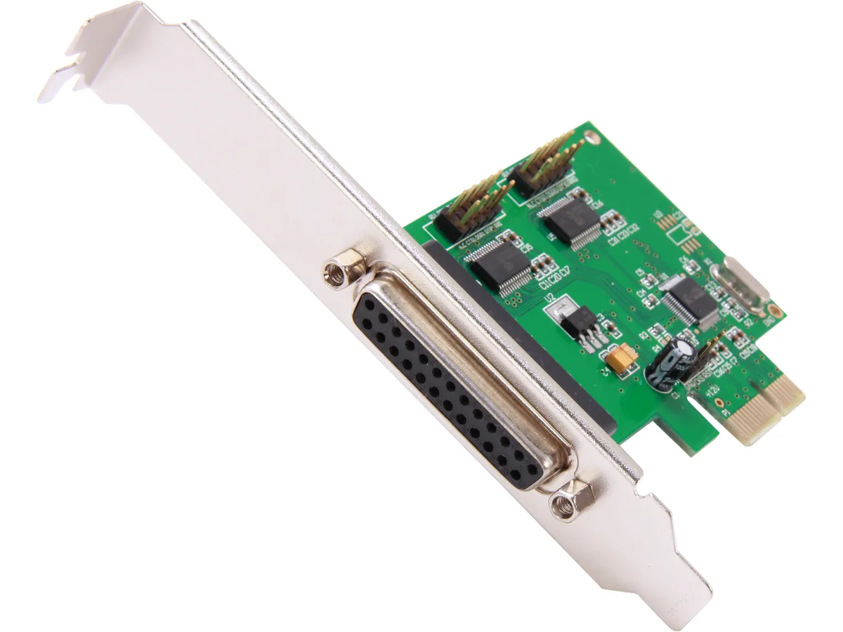 Syba Syba SI-PEX50054 2 Serial 1 Parallel PCIe expansion card — termékfotó