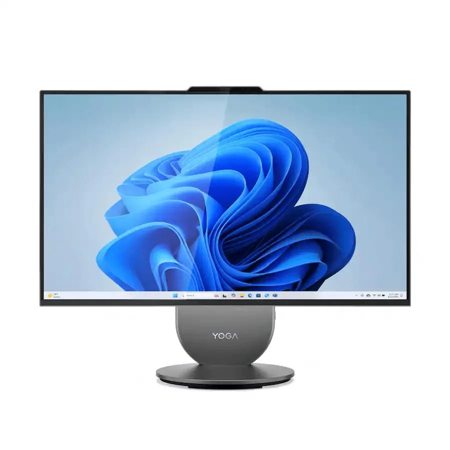 Lenovo Lenovo Yoga AIO 27i Gen 10 all-in-one PC, Intel Core Ultra 7 255H, 16GB DDR5, 1TB SSD, 27" QHD, Luna Grey — 제품 사진