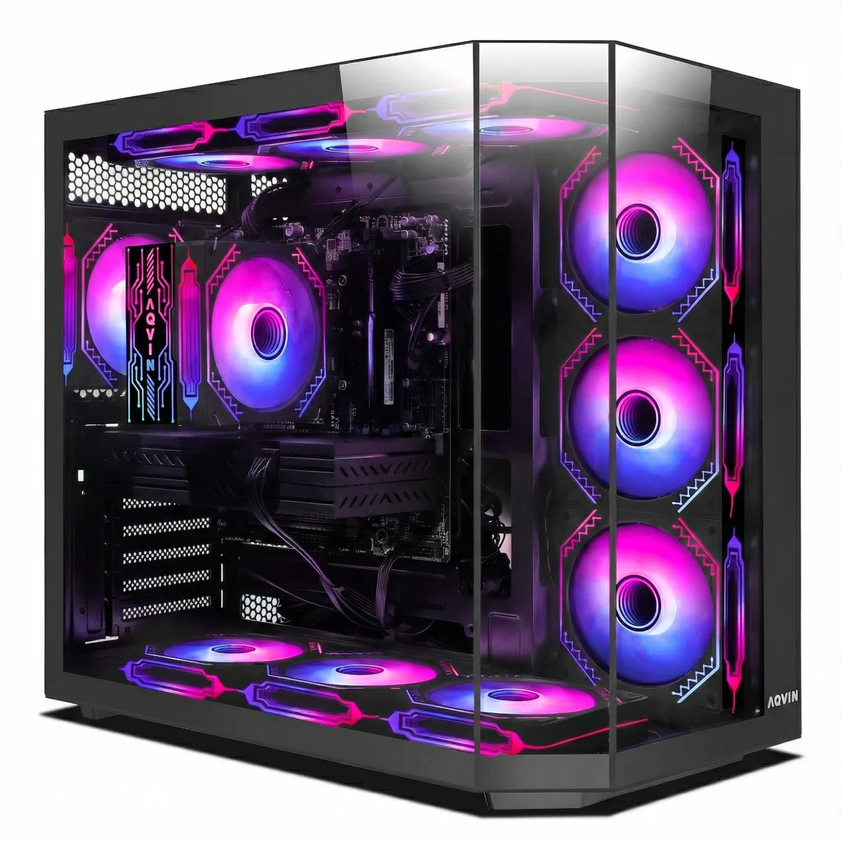AQVIN AQVIN Ignite Gaming PC Ryzen 7 8700F RTX 5060 32GB DDR5 1TB NVMe — photo du produit