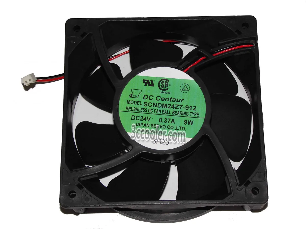 OEM Industries OEM Industries SCNDM24Z7-912 120mm 38mm 24V 0.37A 9W CPU cooler — 商品写真