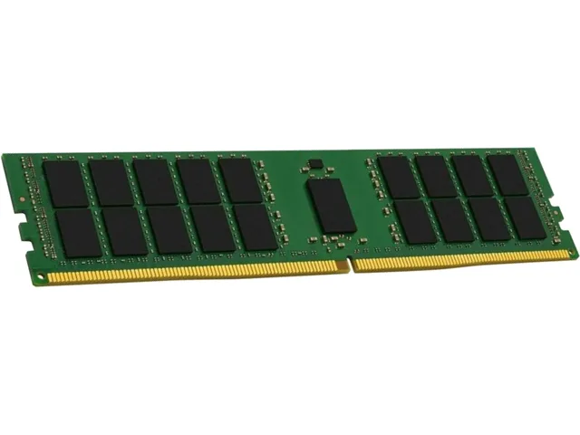 Green circuit board with black chips, 288 gold pins, no heat spreader