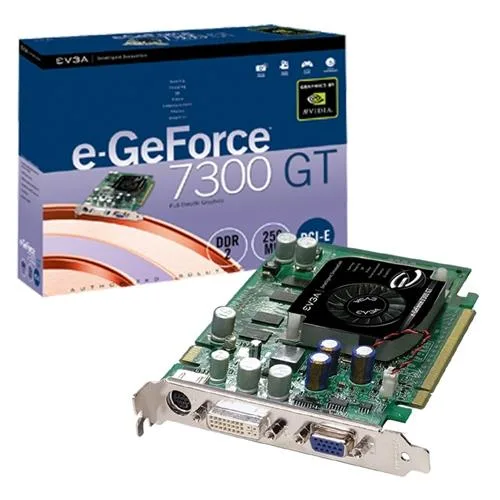 EVGA EVGA 7300 GT graphics card 256MB GDDR2 PCIe x16 — toote foto