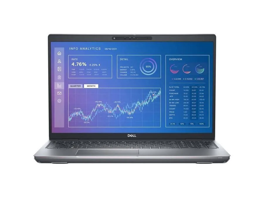 DELL DELL Precision 3571 laptop 15.6" FHD Core i5-12600H 16GB 512GB RTX T600 4GB — photo du produit