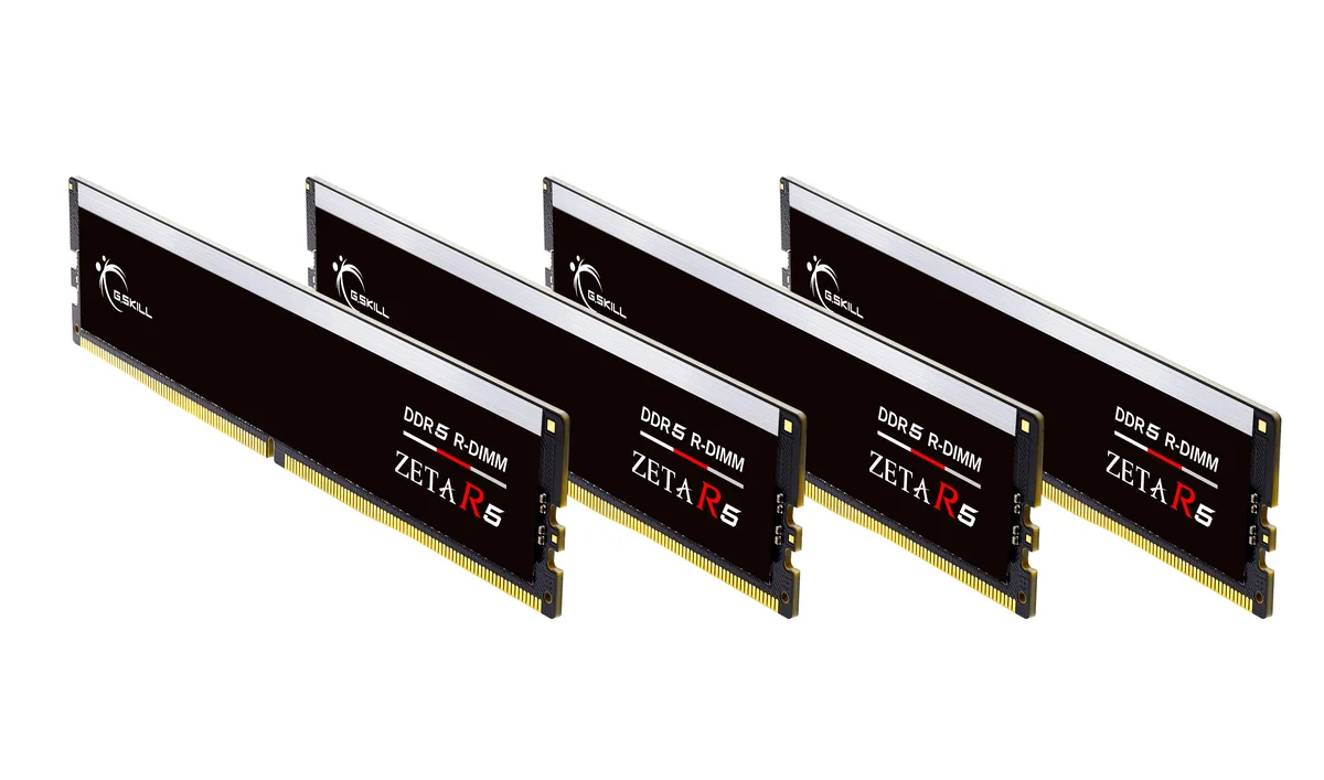G.SKILL G.SKILL F5-6400R3239G16GQ4-ZR5K 64GB (4×16GB) DDR5 6400 CL32 ECC Registered server RAM — product photo