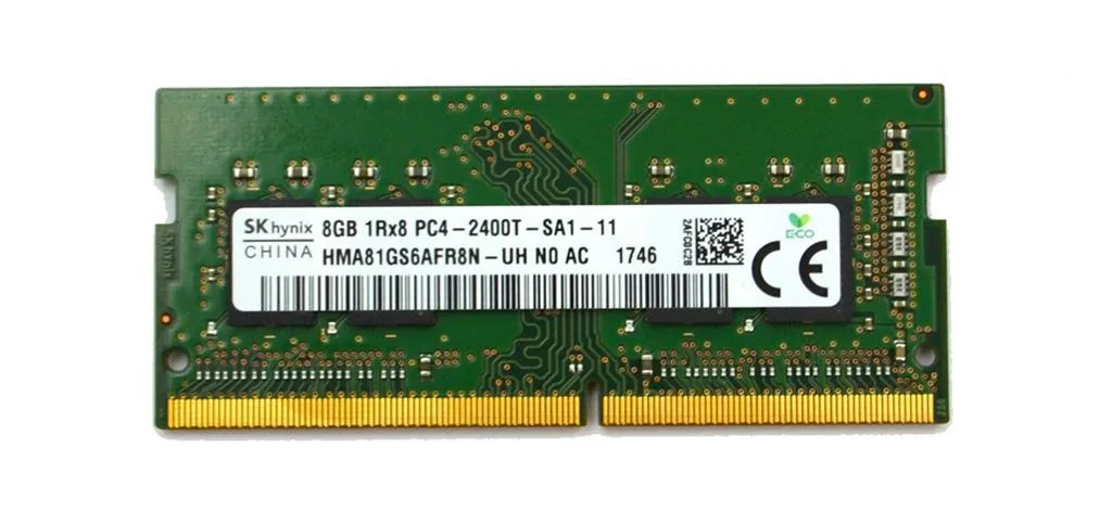 SK hynix SK hynix HMA81GS6AFR8N-UH_UA 8GB DDR4 2400MHz CL17 1Rx8 260-pin laptop RAM — tuotekuva