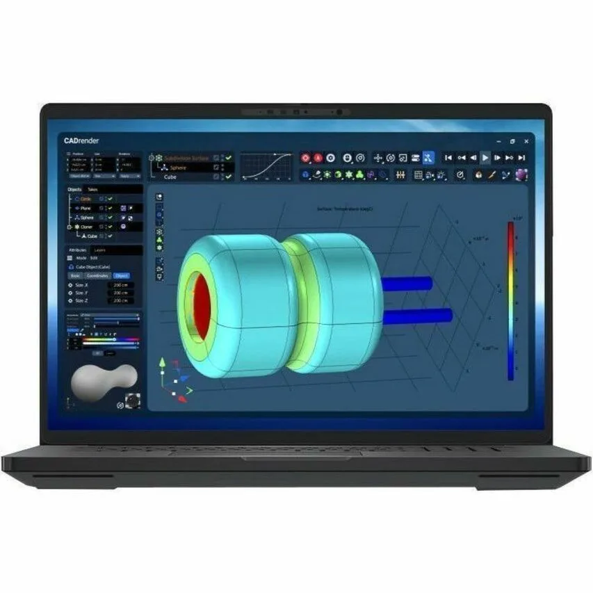 DELL DELL 63K8Y Pro Max 18 laptop Core Ultra 7 265HX 32GB 1TB RTX 2000 — ürün fotoğrafı