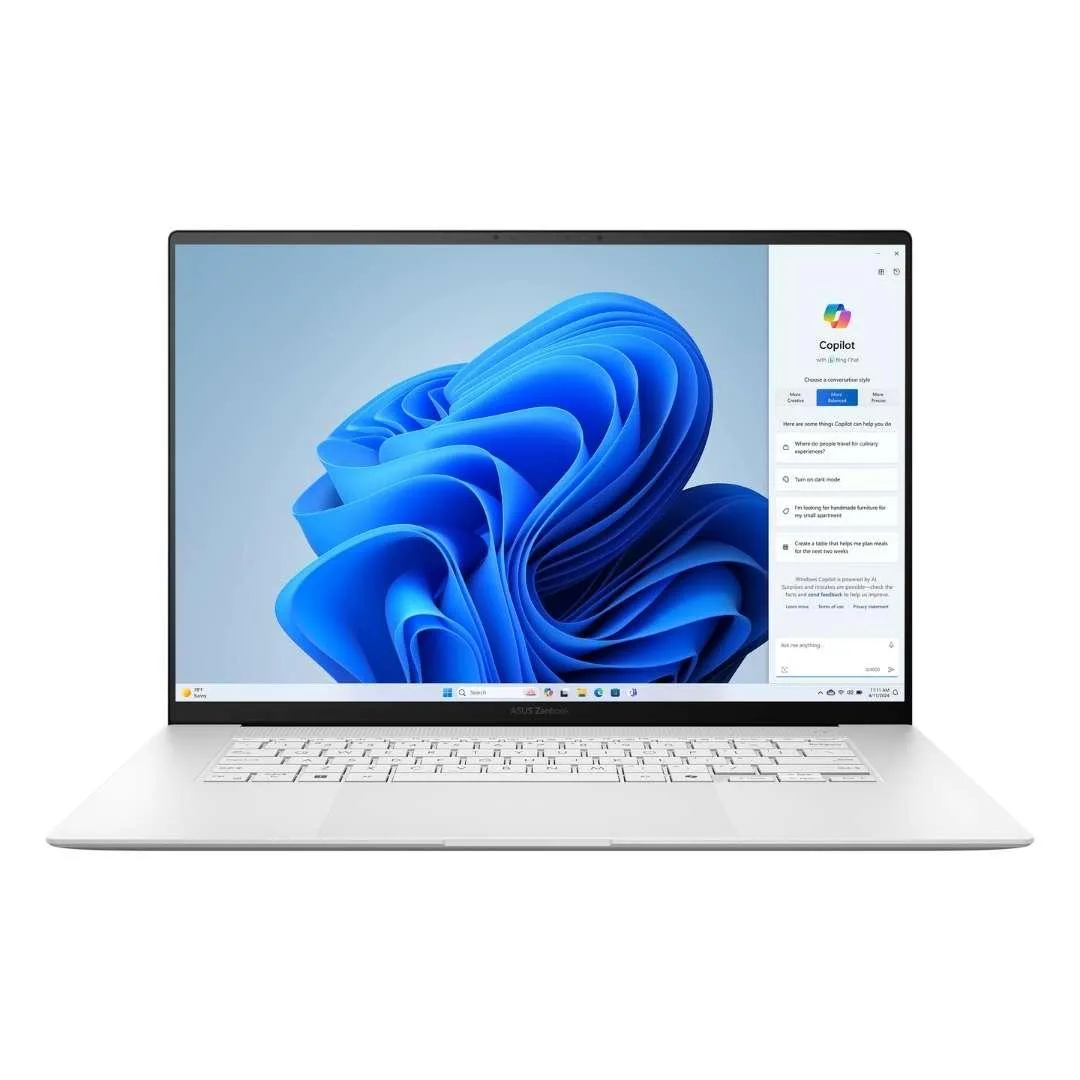 ASUS ASUS Zenbook S 16 OLED UM5606WA White 16" 3K 120Hz Touch 24GB 4TB gaming laptop — product photo