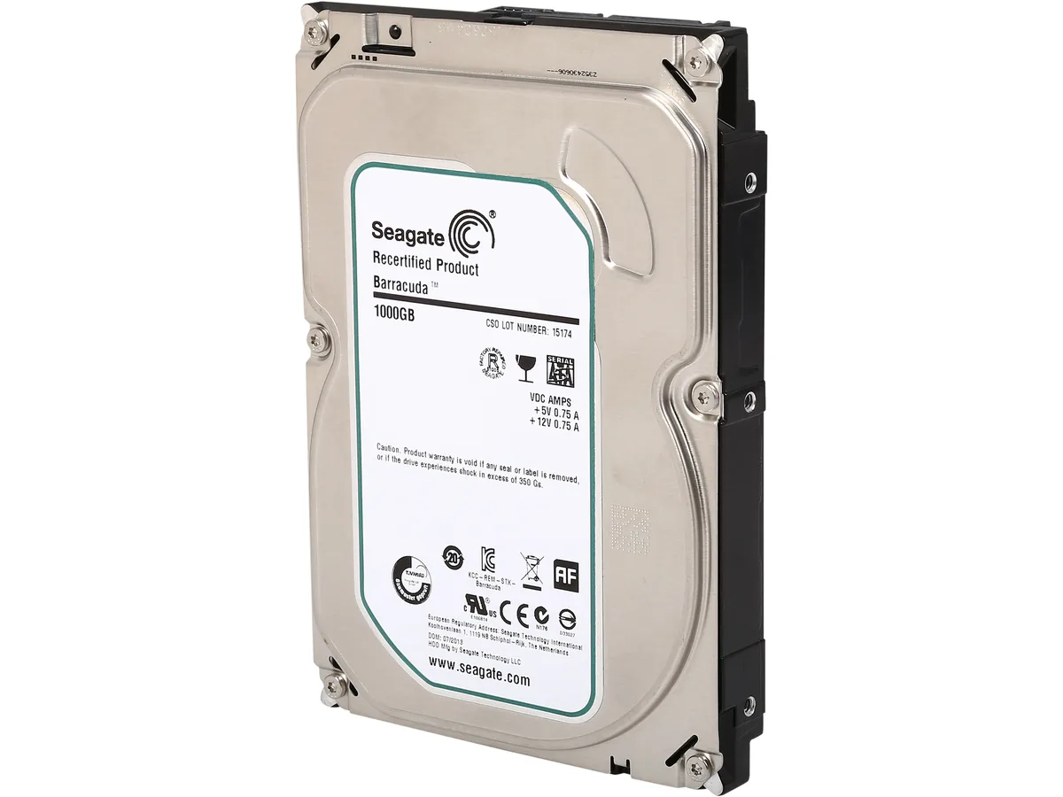 Seagate Seagate ST1000DM003 1TB 3.5" 7200 RPM 64MB SATA 6.0Gb/s internal hard drive — fotografia produsului