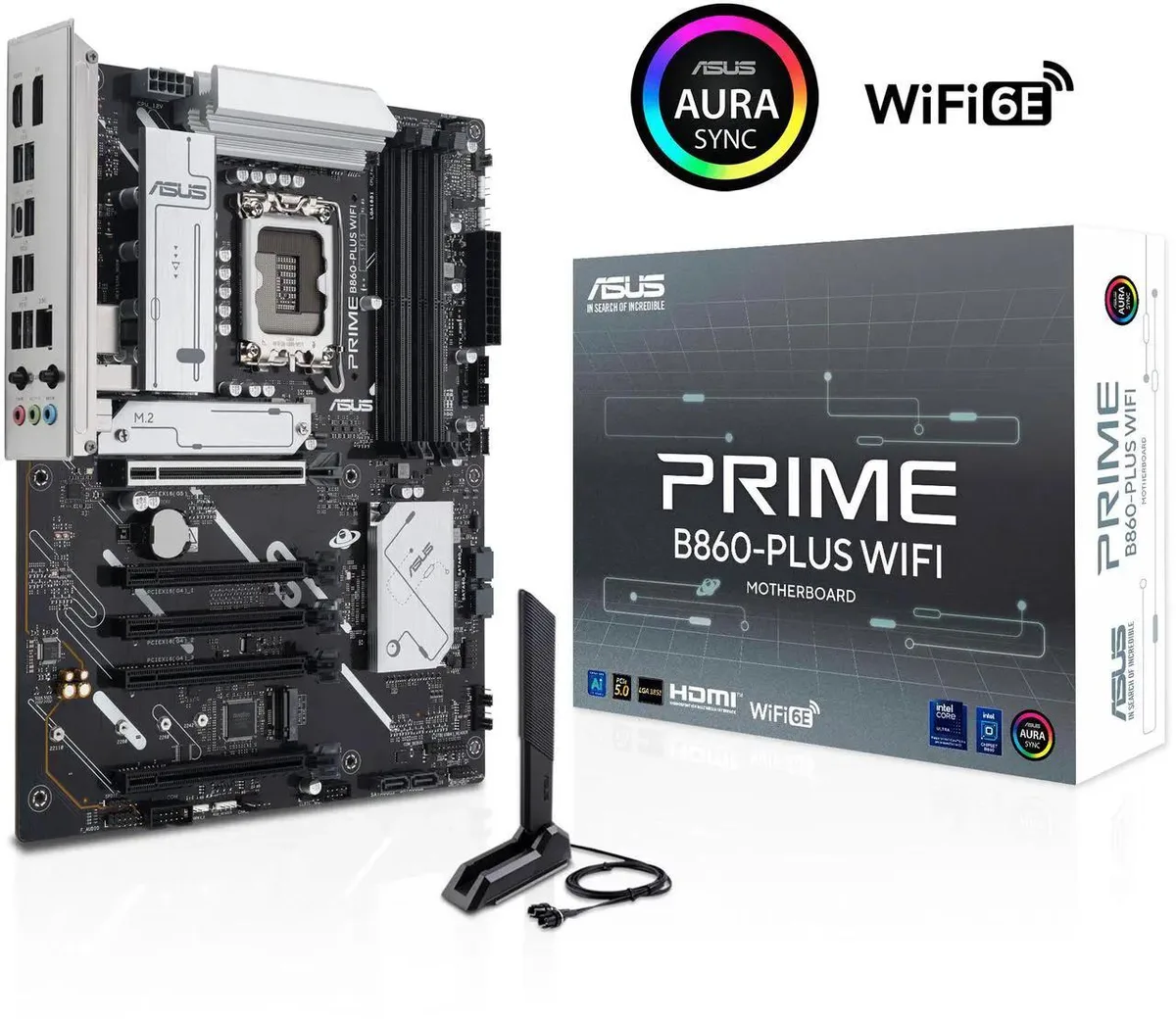 ASUS ASUS PRIME B860-PLUS WIFI Intel motherboard — photo du produit
