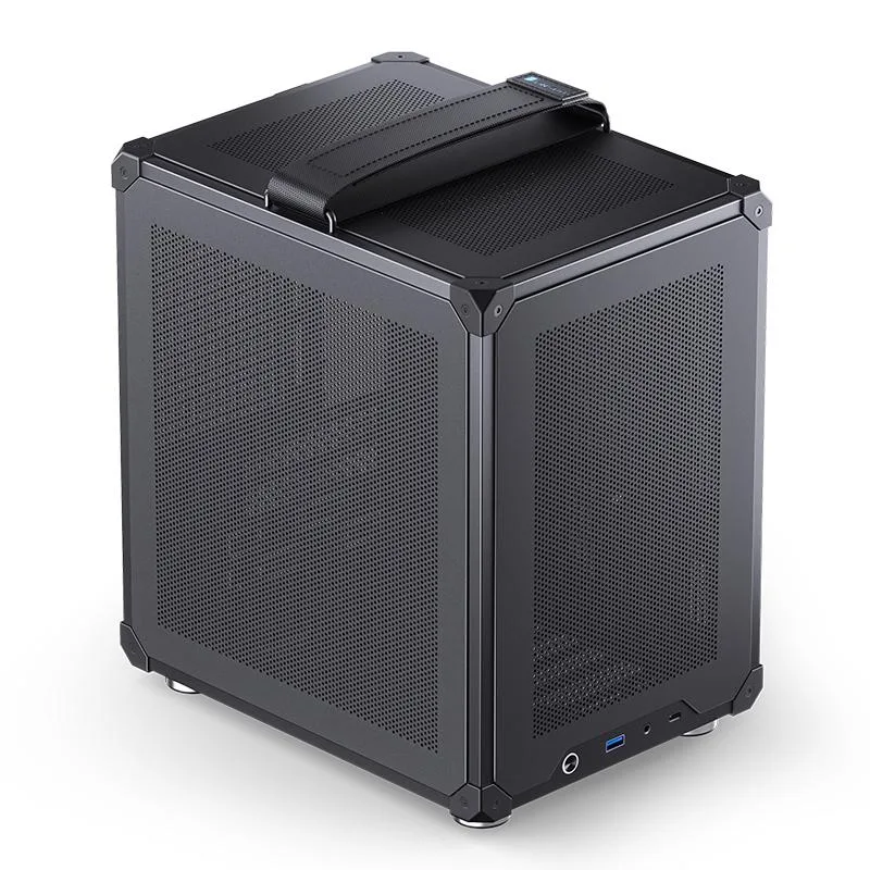 JONSBO JONSBO C6-ITX BLACK Mini-ITX Mesh PC Case with Handle — product photo