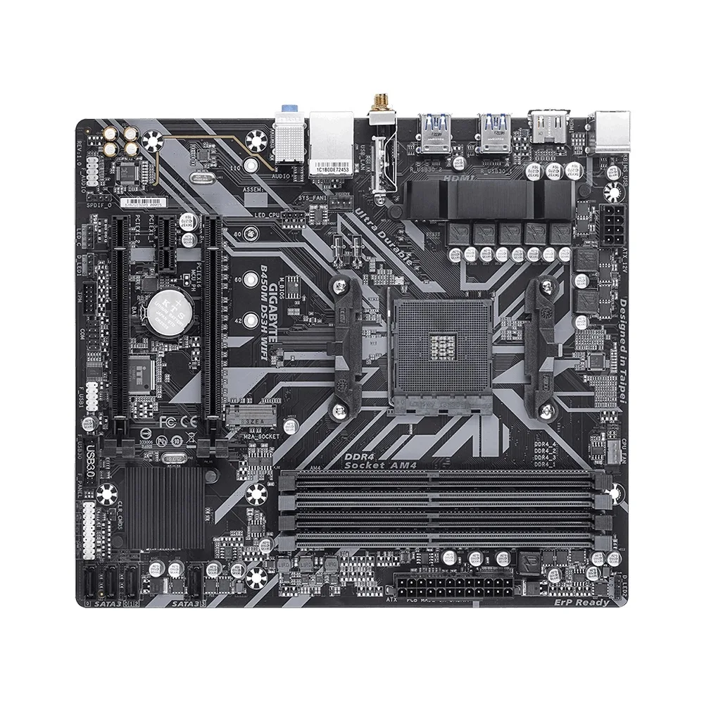 GIGABYTE GIGABYTE B450M DS3H WIFI-Y1 AMD motherboard — product photo