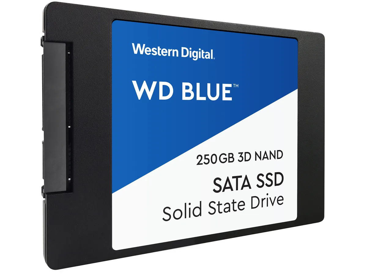 Western Digital Western Digital WDS250G2B0A Blue 250GB SATA internal SSD — Produktfoto