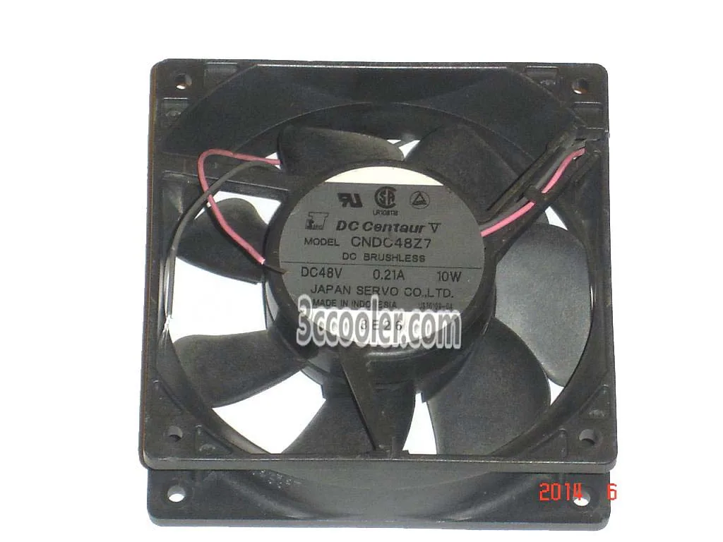 OEM Industries OEM Industries CNDC48Z7 12038 48V .21A 10W 2-Wire CPU cooler — תמונת המוצר