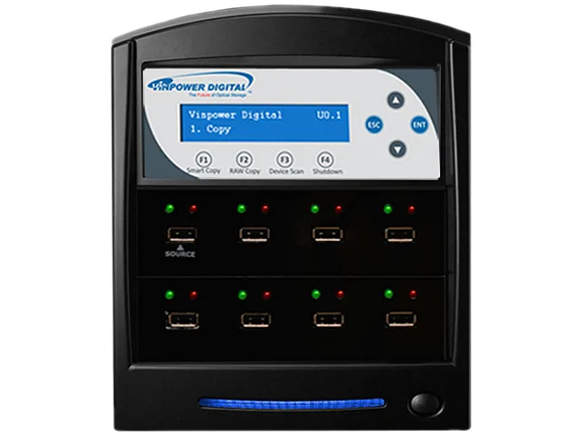 VinPower VinPower USBSHARK-7T-BK 1-to-7 USB Flash Duplicator Black — product photo