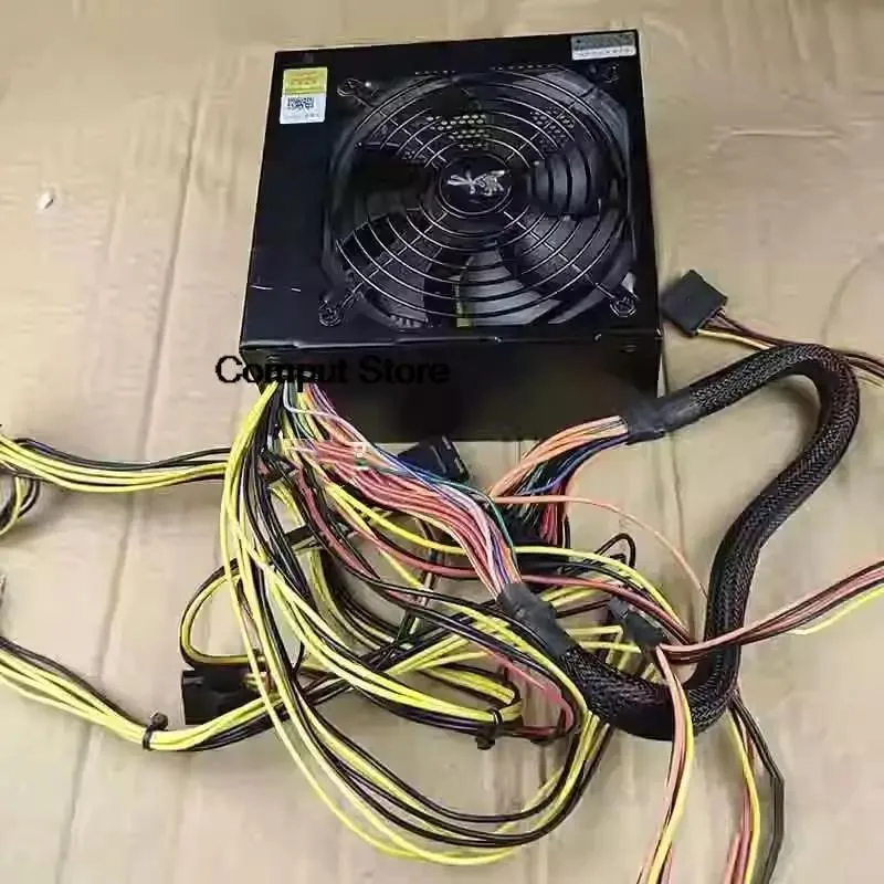 KHACHIMO ATX 425W power supply unit with large fan