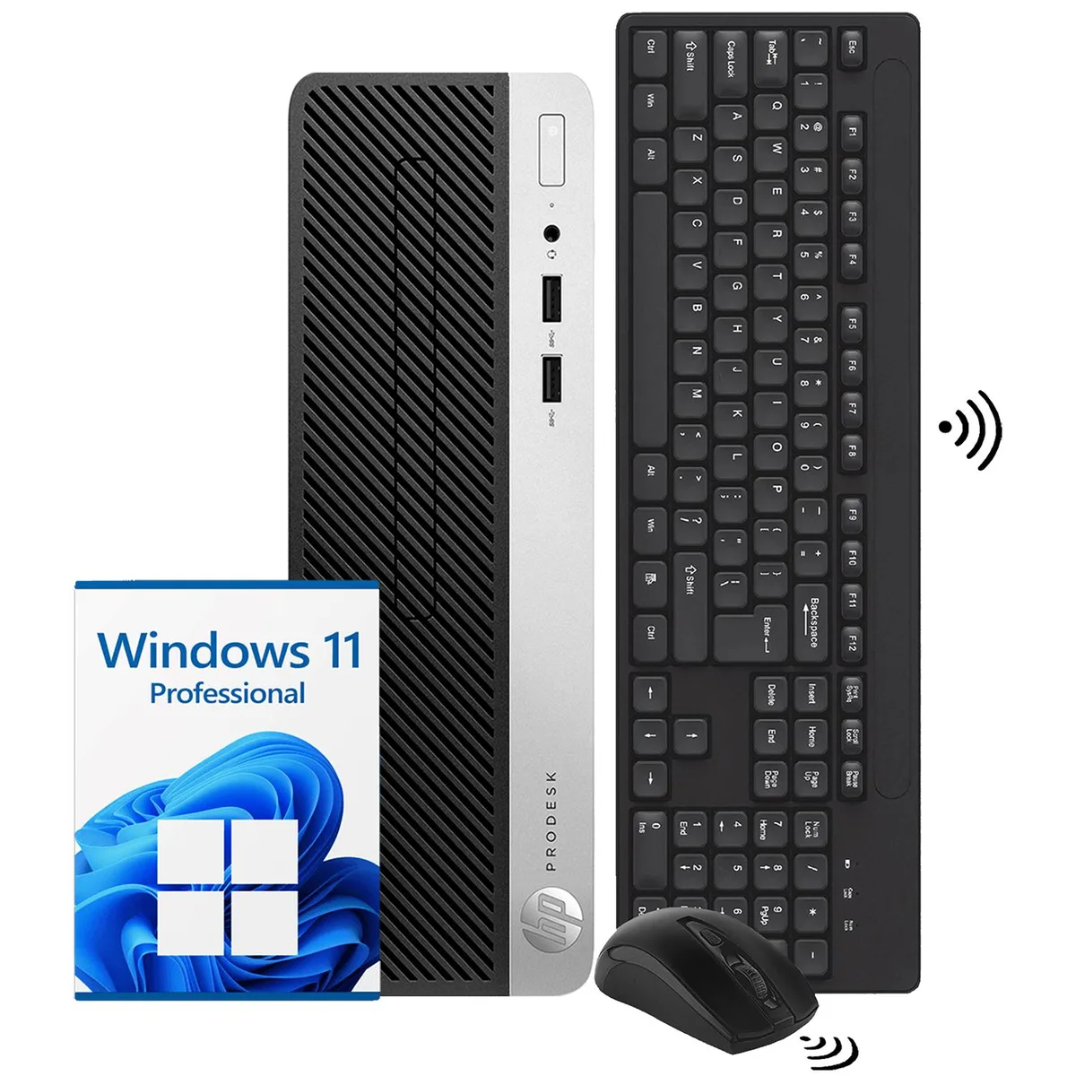 HP HP ProDesk 400 G5 SFF desktop PC i5-8500 8GB 256GB NVMe Windows 11 Pro — photo du produit