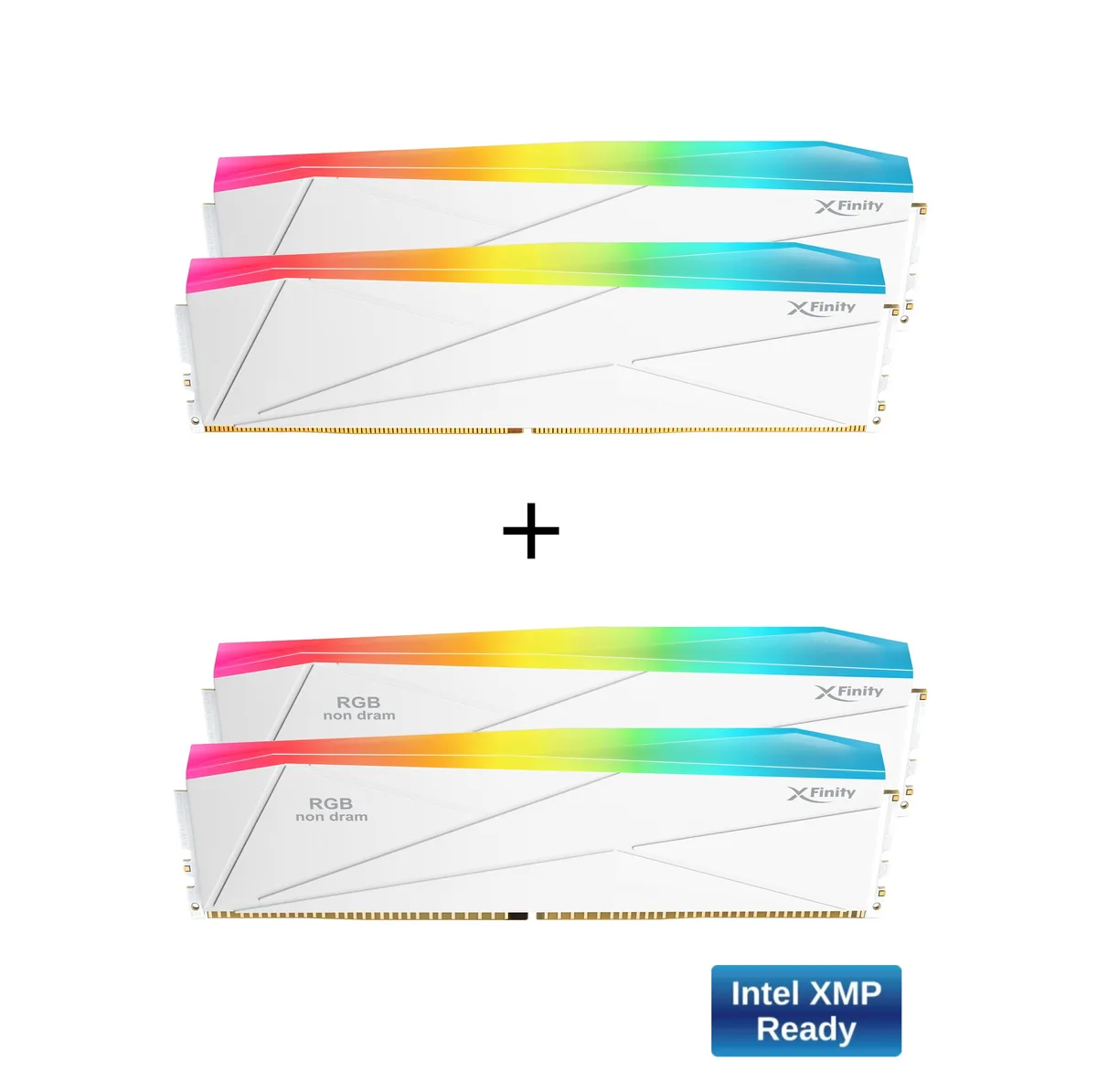 V-color V-color TMXFCL2482840WS-DW 48GB (2×24GB) DDR5 8200MHz CL40 desktop RAM — photo du produit