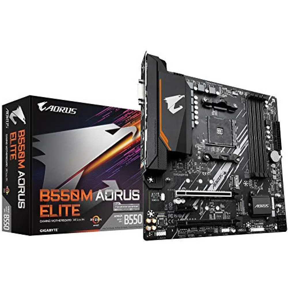 GIGABYTE GIGABYTE B550M AORUS ELITE AMD motherboard — product photo