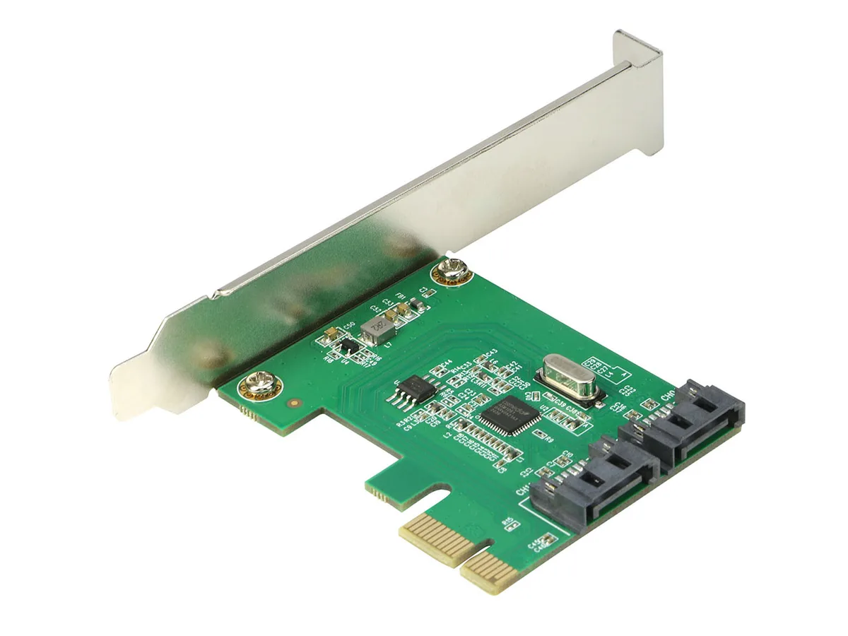 RIITOP RIITOP PCES3-2I 2-Port SATA III PCIe x1 Expansion Card — termékfotó