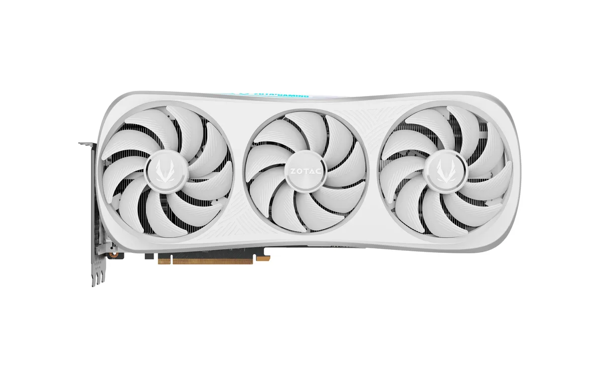 ZOTAC ZOTAC GeForce RTX 4090 Trinity OC White Edition 24GB graphics card ZT-D40900Q-10P — toote foto