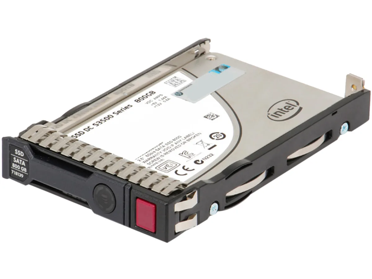 HP HP 717973-B21 800GB 2.5" SATA enterprise SSD — productfoto
