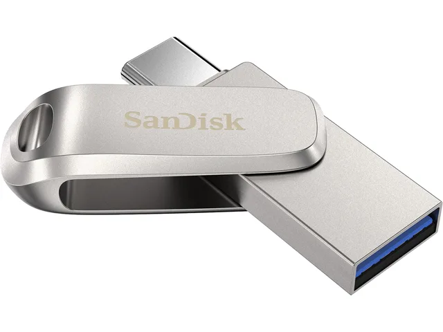 SanDisk SanDisk SDDDC4-1T00-G46 Ultra Dual Drive Luxe 1TB USB 3.1 Gen 1 Type-C & Type-A USB flash drive — ภาพสินค้า