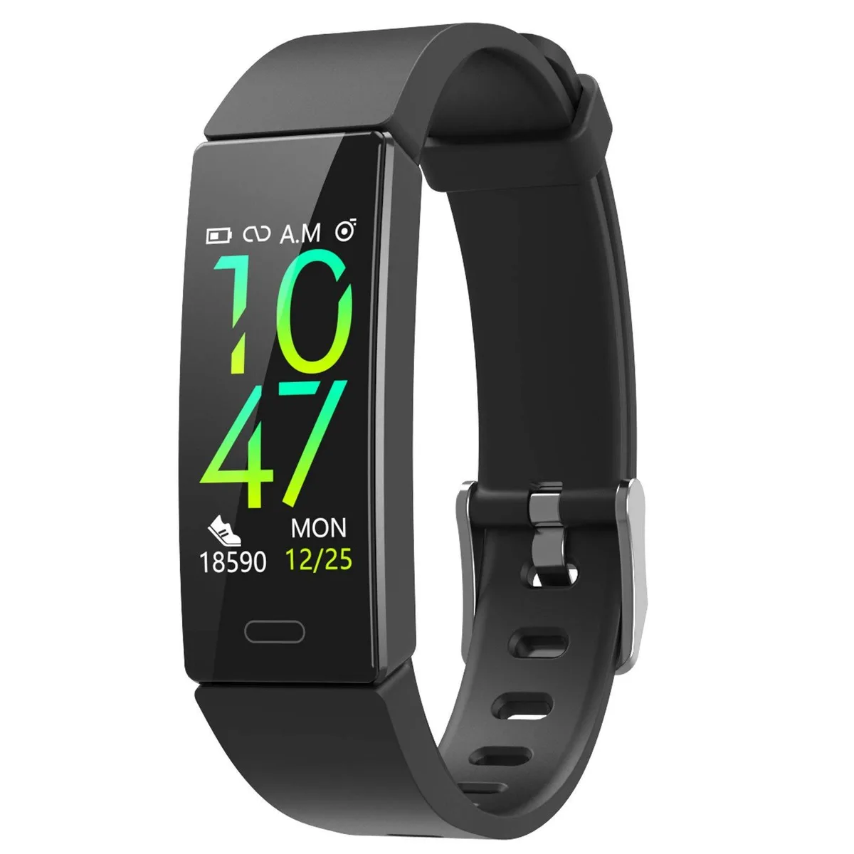 HTC Y39 Smart Watch Black 1.04" 240x240 11 Sport Modes IP68 7 Days — product photo