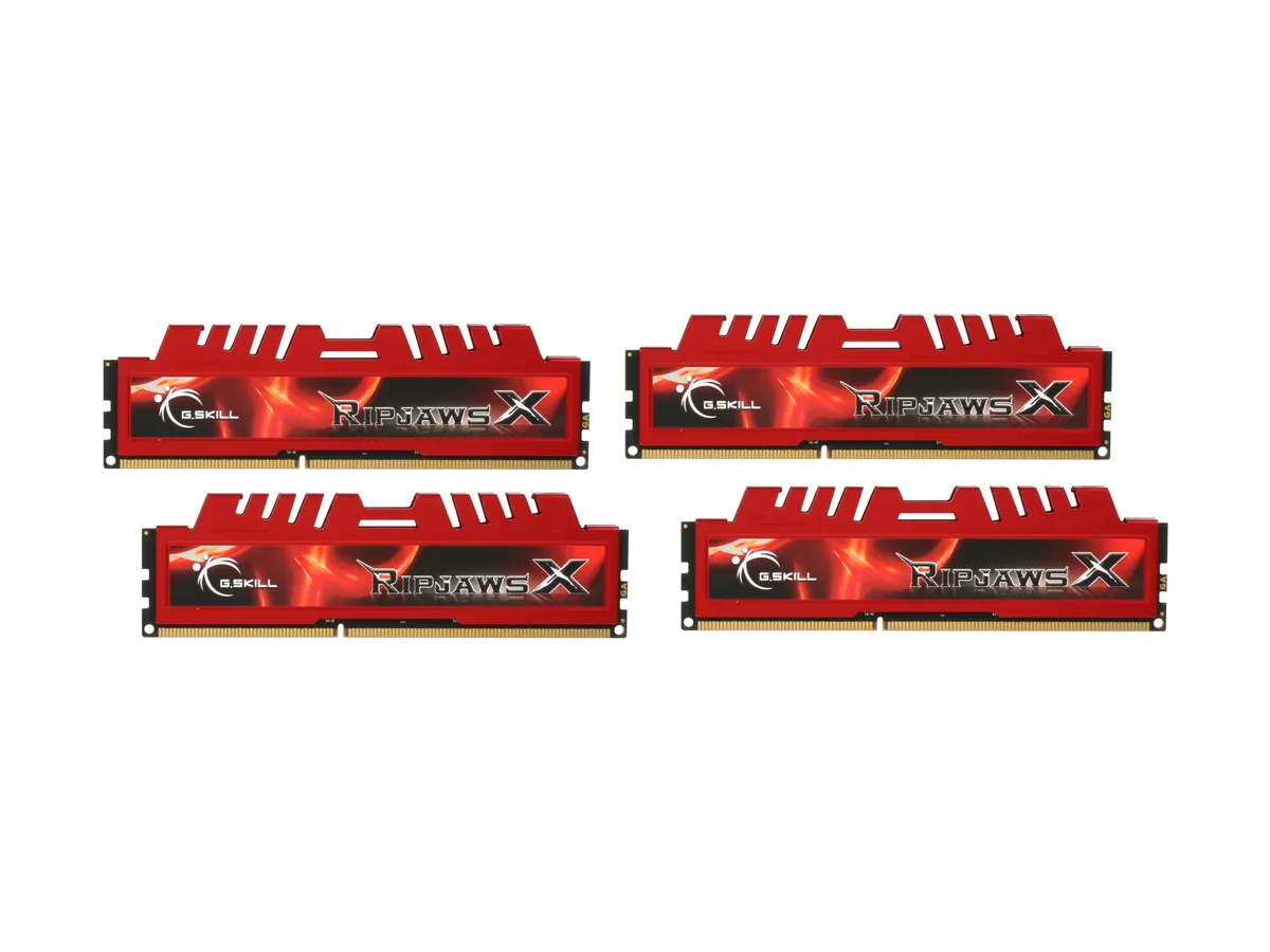 G.SKILL G.SKILL F3-12800CL9Q-16GBXL 16GB (4 x 4GB) DDR3 1600 desktop RAM — product photo
