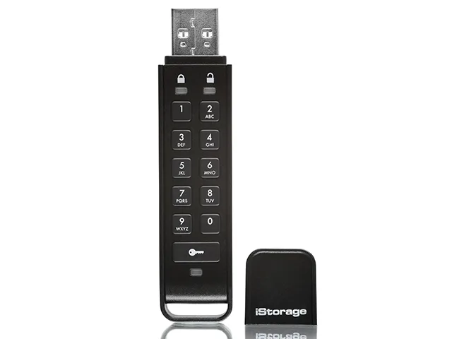 iStorage iStorage IS-FL-DAP3-B-64 64GB USB 3.2 Gen 1 flash drive — 商品写真