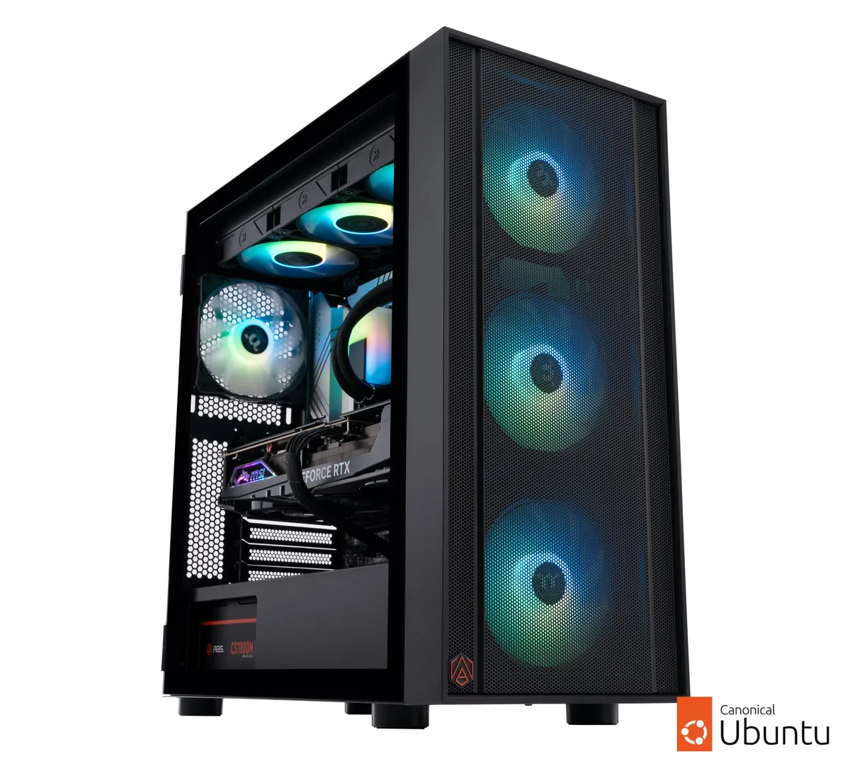 ABS ABS EAI14700F4080S desktop PC i7-14700F RTX 4080 Super 64GB 2TB Ubuntu — photo du produit