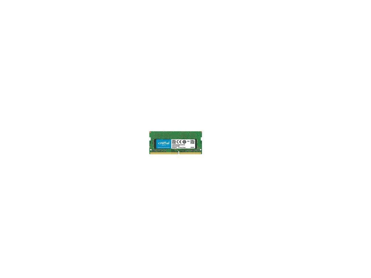 Green rectangular DDR4 UDIMM module with gold contacts and black chips