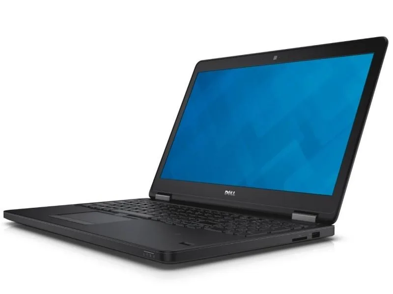 Silver 14 inch Dell Latitude E7450 laptop with minor cosmetic wear