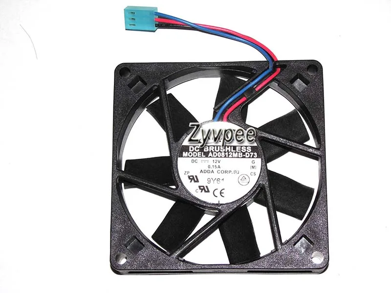 Zyvpee Zyvpee AD0812MB-D73 80mm 8015 3-pin case fan — product photo