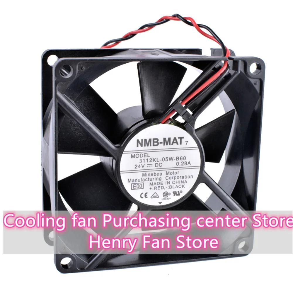 Fans Fans 3112KL-05W-B60Bearing case fan 80×80×32mm 24V 0.28A — product photo