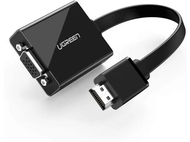 ORVIX ORVIX HDMI to VGA Adapter with 3.5mm Audio 1080P 60Hz — foto produk