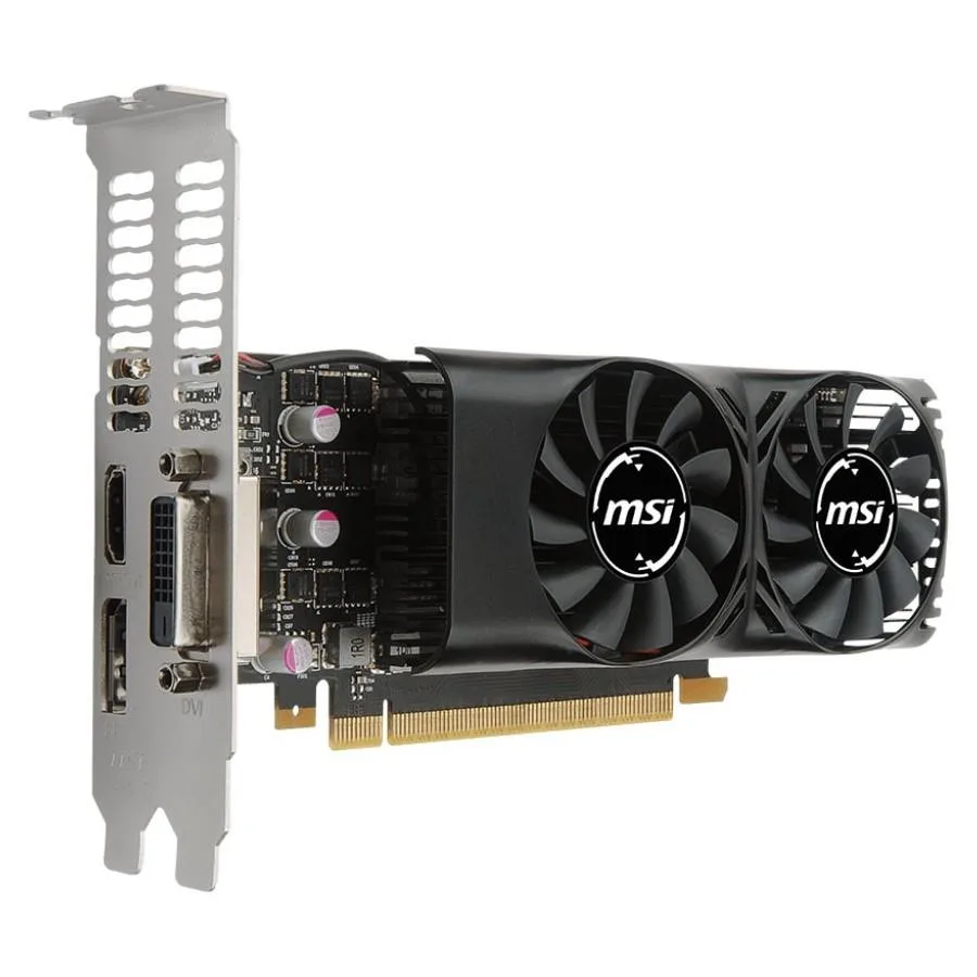 MSI MSI GeForce GTX 1050 2GT LP graphics card — photo du produit