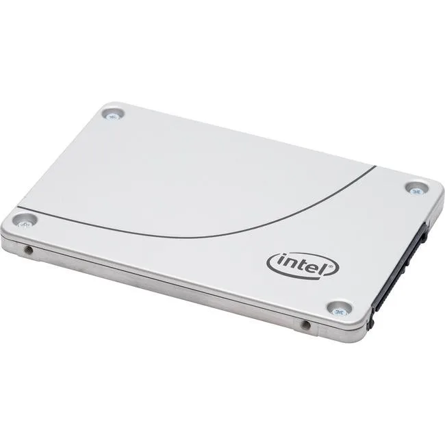 Silver 2.5 inch SATA SSD with black label