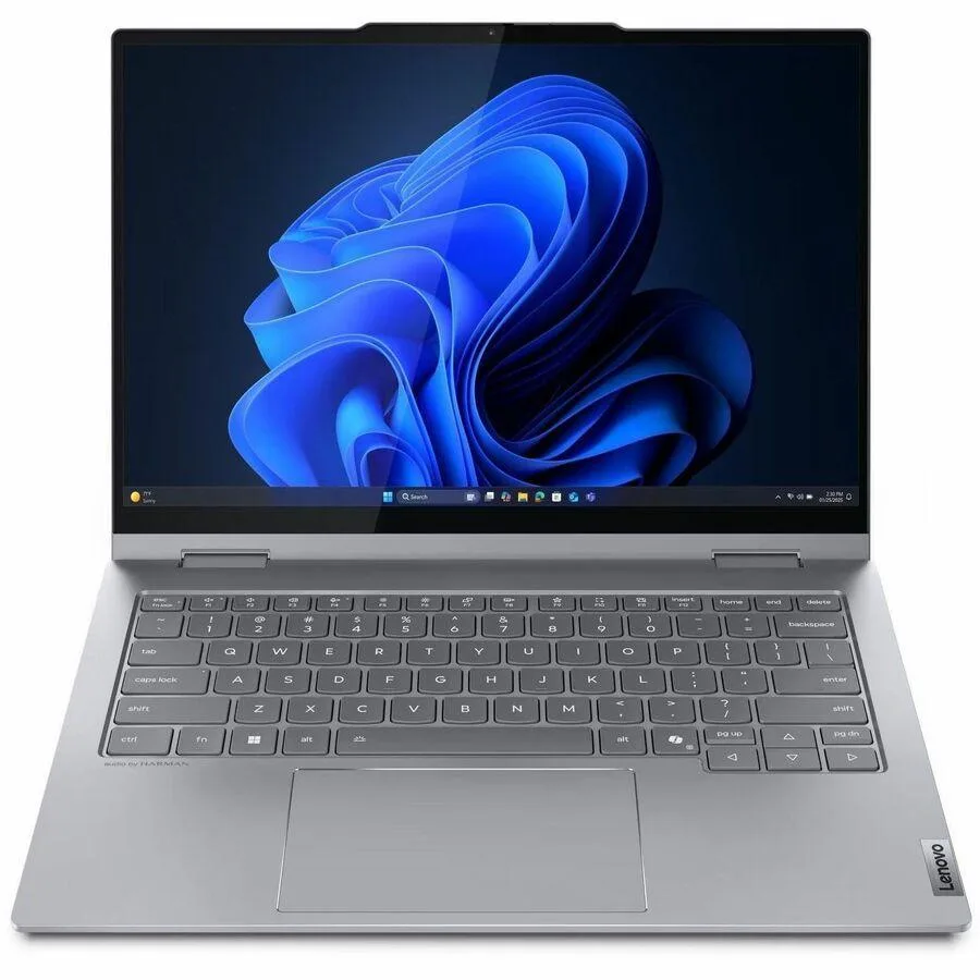 Luna Grey 14 inch 2-in-1 laptop with touchscreen