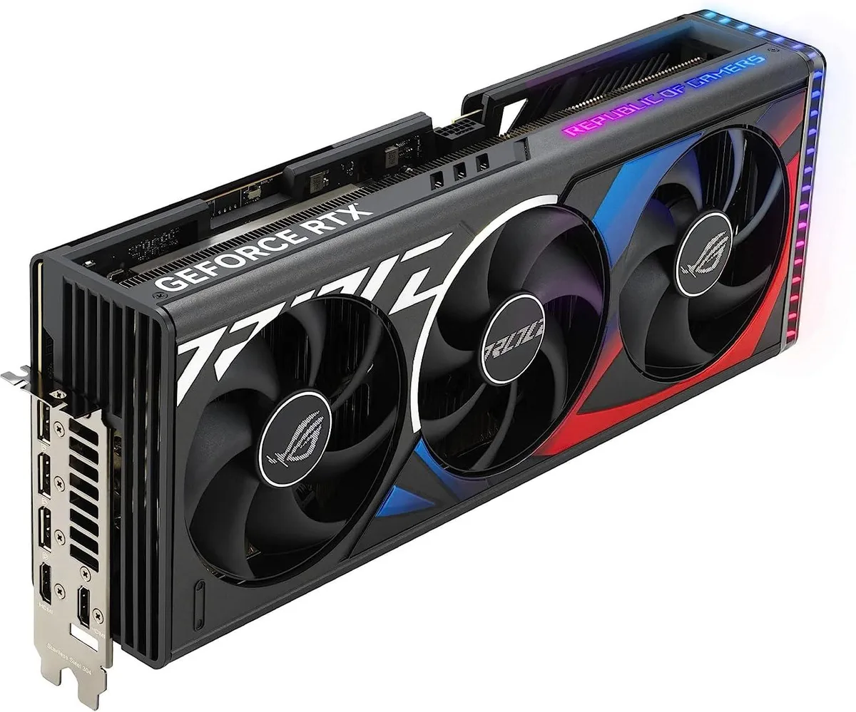 ASUS ASUS GeForce RTX 4090 ROG STRIX OC 24GB GDDR6X graphics card — 商品写真