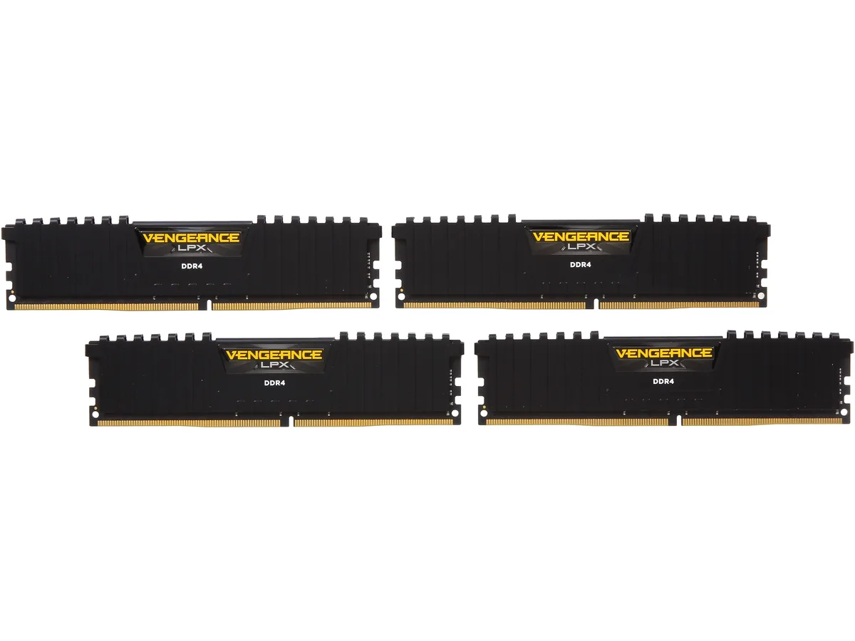 Corsair Corsair Vengeance LPX CMK32GX4M4A2666C16 32GB (4 x 8GB) DDR4 2666 CL16 desktop RAM — 商品照片