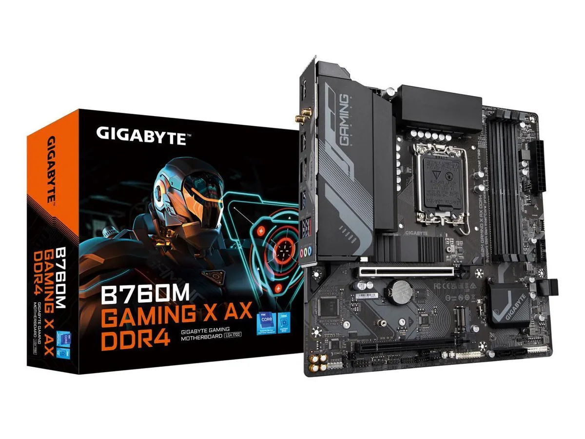 GIGABYTE GIGABYTE B760M GAMING X AX DDR4 Intel motherboard — product photo