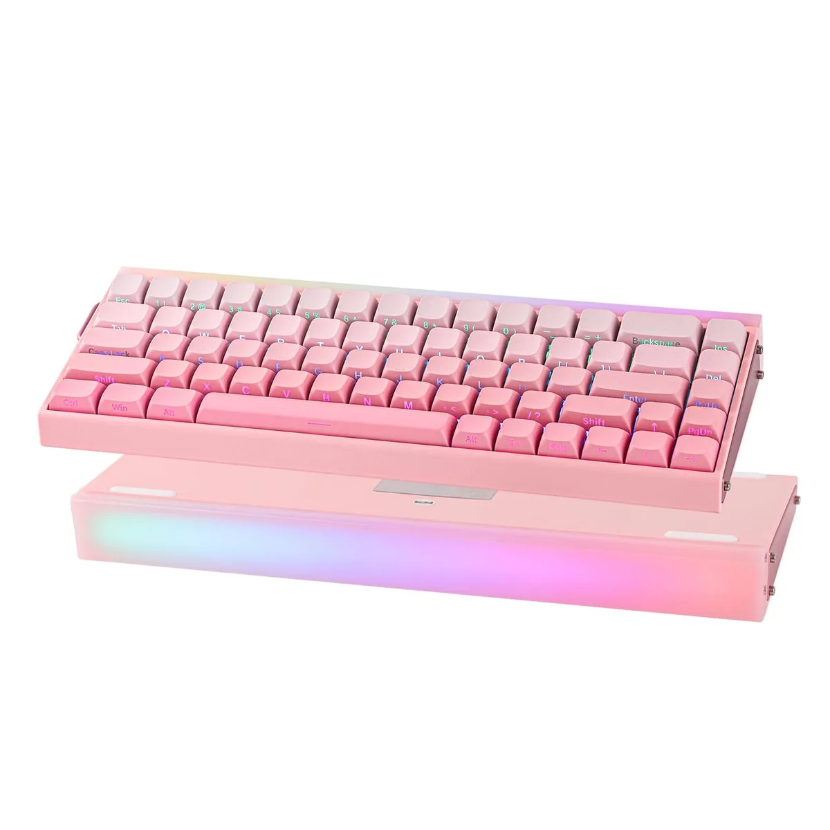 Epomaker Epomaker Hero 68 HE Wired Magnetic Gaming Keyboard Pink — produktfoto
