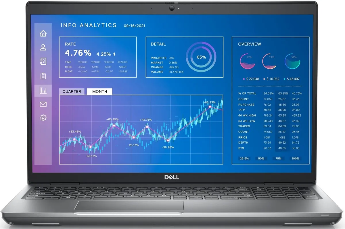 DELL DELL LT-DEM3571/i7-G12-32-512 business laptop i7-12800H RTX A1000 32GB 512GB 15.6" FHD — fotografie produktu