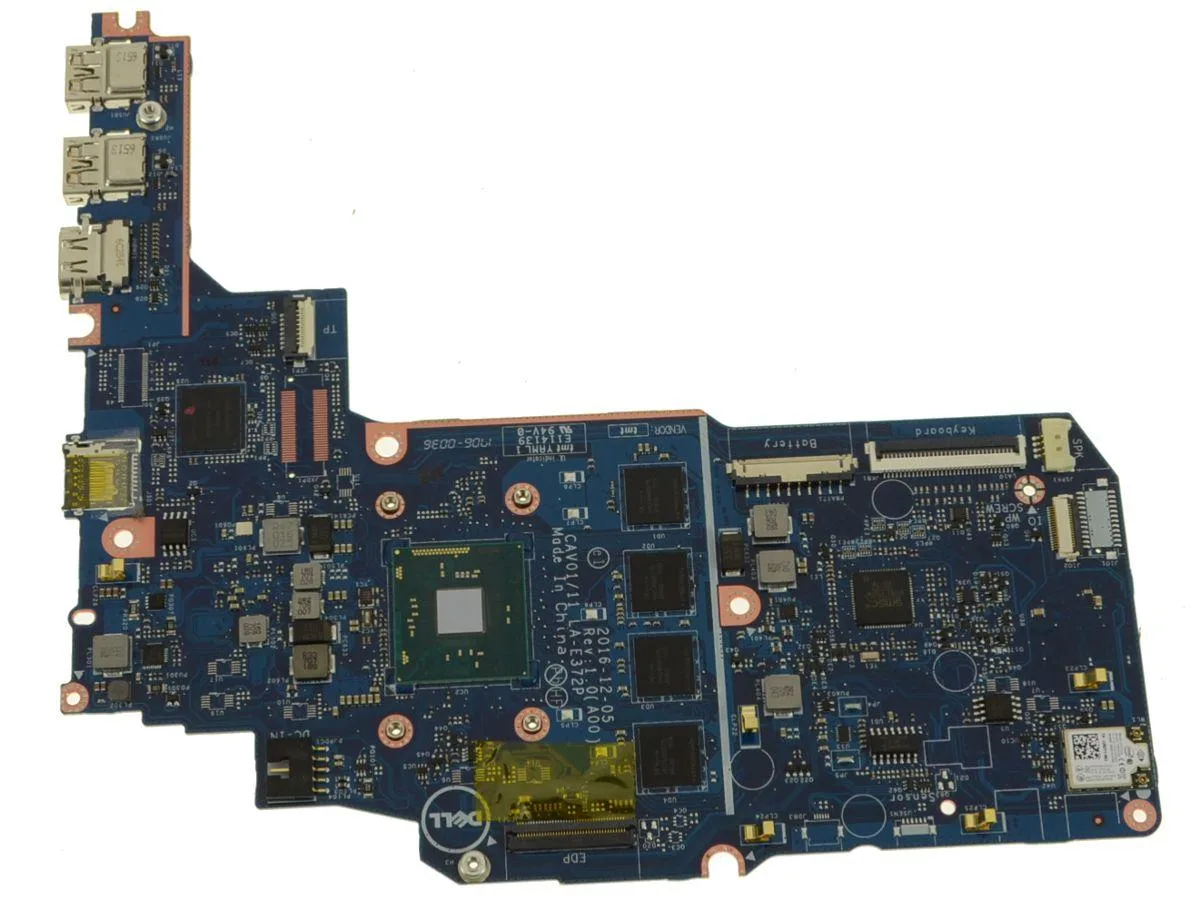 DELL DELL Chromebook 11 3180 Intel Motherboard 1TX65 Celeron N3060 1.6GHz 4GB 16GB — photo du produit