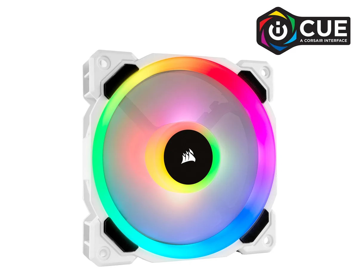 Corsair Corsair CO-9050091-WW LL120 RGB 120mm White case fan — product photo