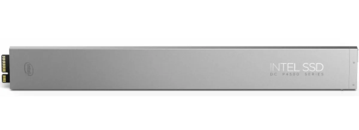 Green circuit board SSD with gold PCIe edge connector, silver label, 4 TB capacity