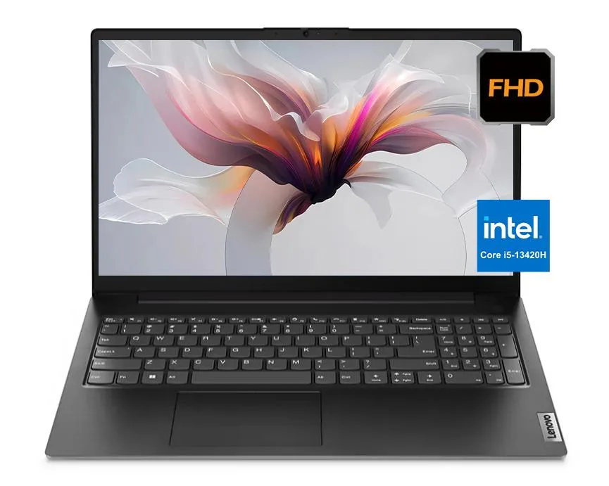 Lenovo Lenovo V15 G4 IRU laptop Core i5-13420H 16GB 1TB SSD 15.6" FHD Windows 11 Home Black — product photo